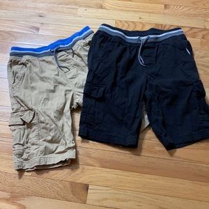 2 pairs of cargo shorts